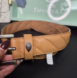 New Kurt Geiger Tan Belt